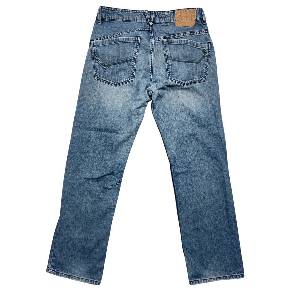 Vintage Volcom Enowen Jeans Mens 30x30 Medium Wash Classic Straight Y2k Denim